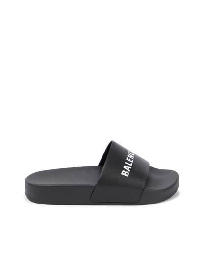 Logo Pool Slides in Black & White