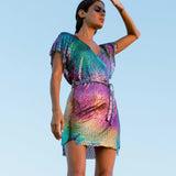 Aura Dress - Petrol