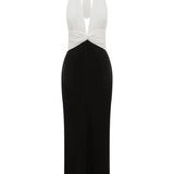Tenaya Plunge V-Neck Maxi Dress