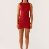 Take Five Summer Knit Mini Dress