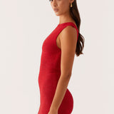 Take Five Summer Knit Mini Dress