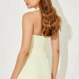 Halter Top & Wide Leg Co-Ord