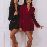 Amara Tuxedo Mini Dress