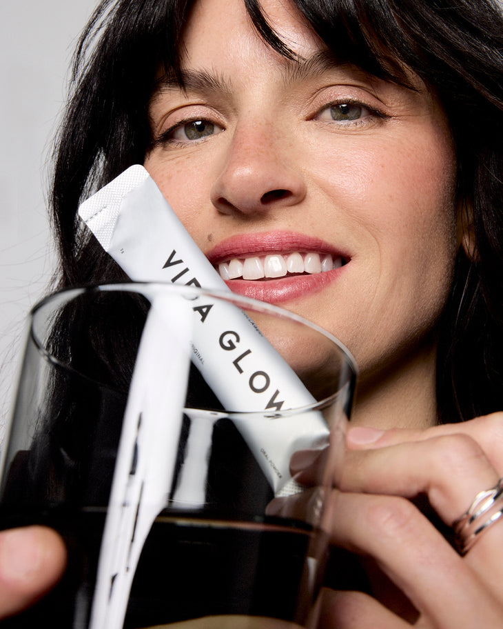 Pro Collagen+ oral powder sachet and box by Vida Glow — Vida Glow | Endless UAE