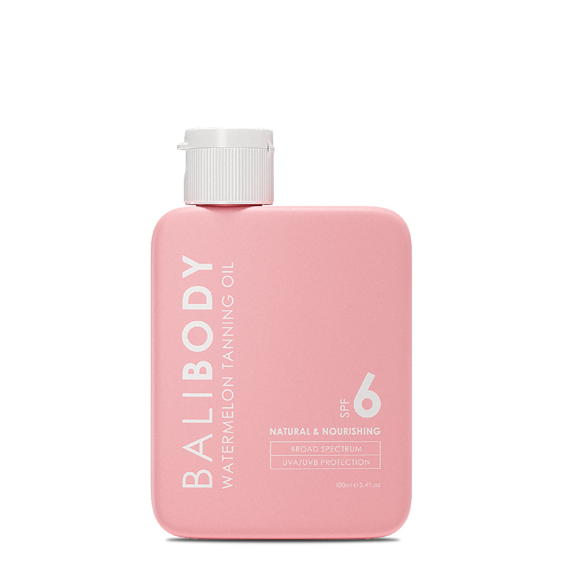 Watermelon Tanning Oil SPF6 with coconut oil and vitamin E — Bali Body | Endless UAE