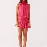 Willow Chiffon Mini Dress