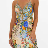 The Kindest One of All Chain Detail Slip Dress