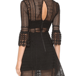 A Line Lace Up Dress - Endless - UAE Rental and Resale for Women's Fashion