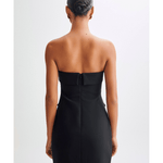 Abbie Strapless Suiting Mini Dress - Endless - UAE Rental and Resale for Women's Fashion