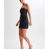 Abbie Strapless Suiting Mini Dress - Endless - UAE Rental and Resale for Women's Fashion