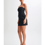 Abbie Strapless Suiting Mini Dress - Endless - UAE Rental and Resale for Women's Fashion