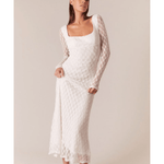 Adoni Lace Midi Dress - Endless - UAE Rental and Resale for Women's Fashion