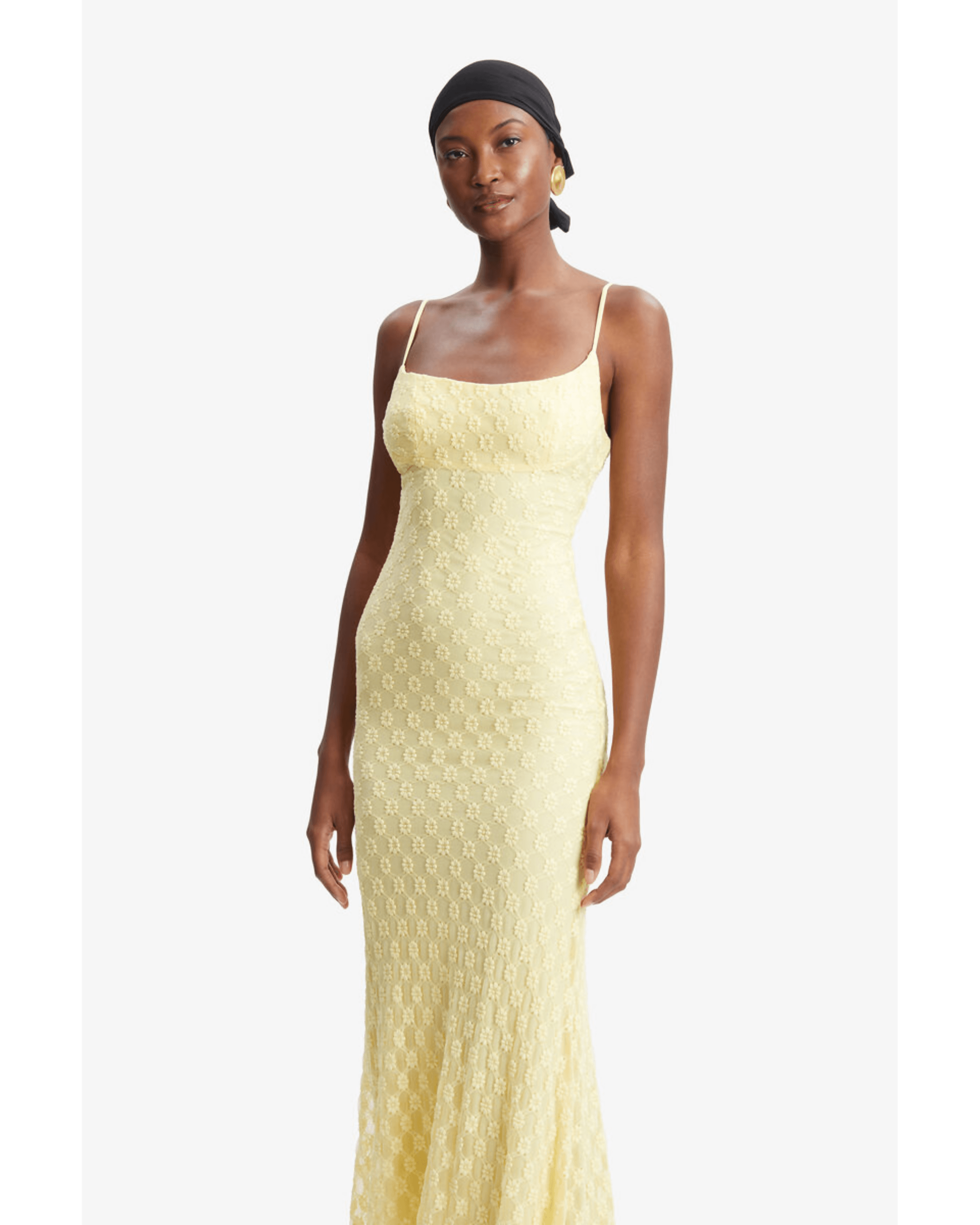 Adoni Mesh Midi Dress - Endless - UAE Rental and Resale for Women's Fashion