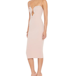 Adorn Bead Embellished Bodycon Midi Dress - Endless - UAE Rental and Resale for Women's Fashion