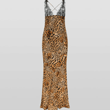 Akima Leopard Slip Dress - Endless - UAE Rental and Resale for Women's Fashion