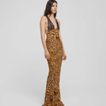 Akima Leopard Slip Dress - Endless - UAE Rental and Resale for Women's Fashion