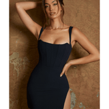 Alara Side Split Corset Mini Dress - Endless - UAE Rental and Resale for Women's Fashion