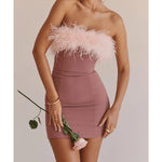 Alexa Warm Pink Mini Dress - Endless - UAE Rental and Resale for Women's Fashion