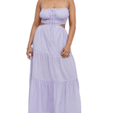 Alexandra Tie Maxi Dress - Endless - UAE Rental and Resale for Women's Fashion