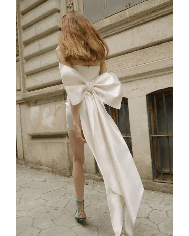 Alix in Temple White - Endless - UAE Rental and Resale for Women's Fashion
