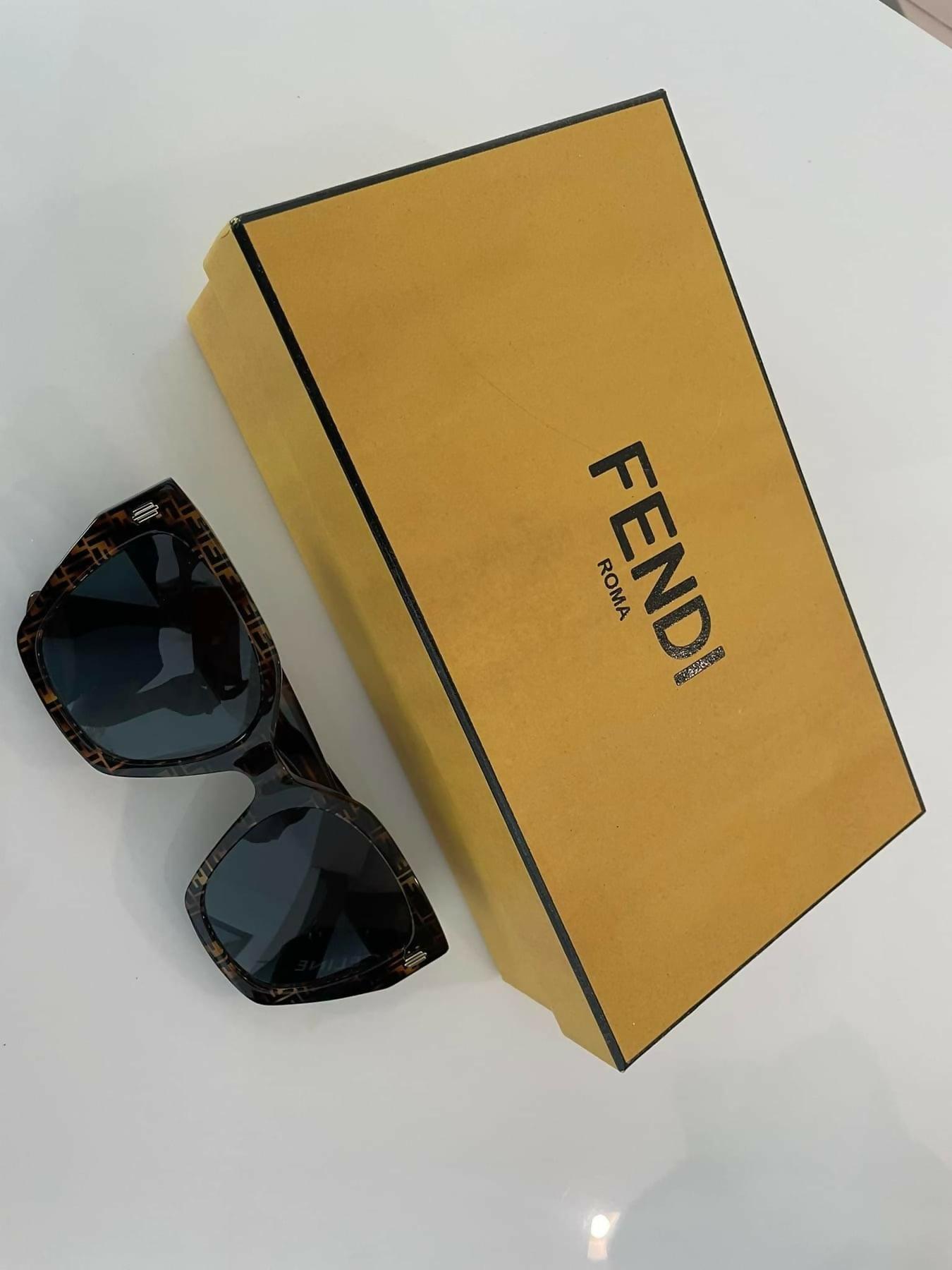 All-Over FF Acetate Cat-Eye Sunglasses - Endless - UAE Rental and Resale for Women's Fashion