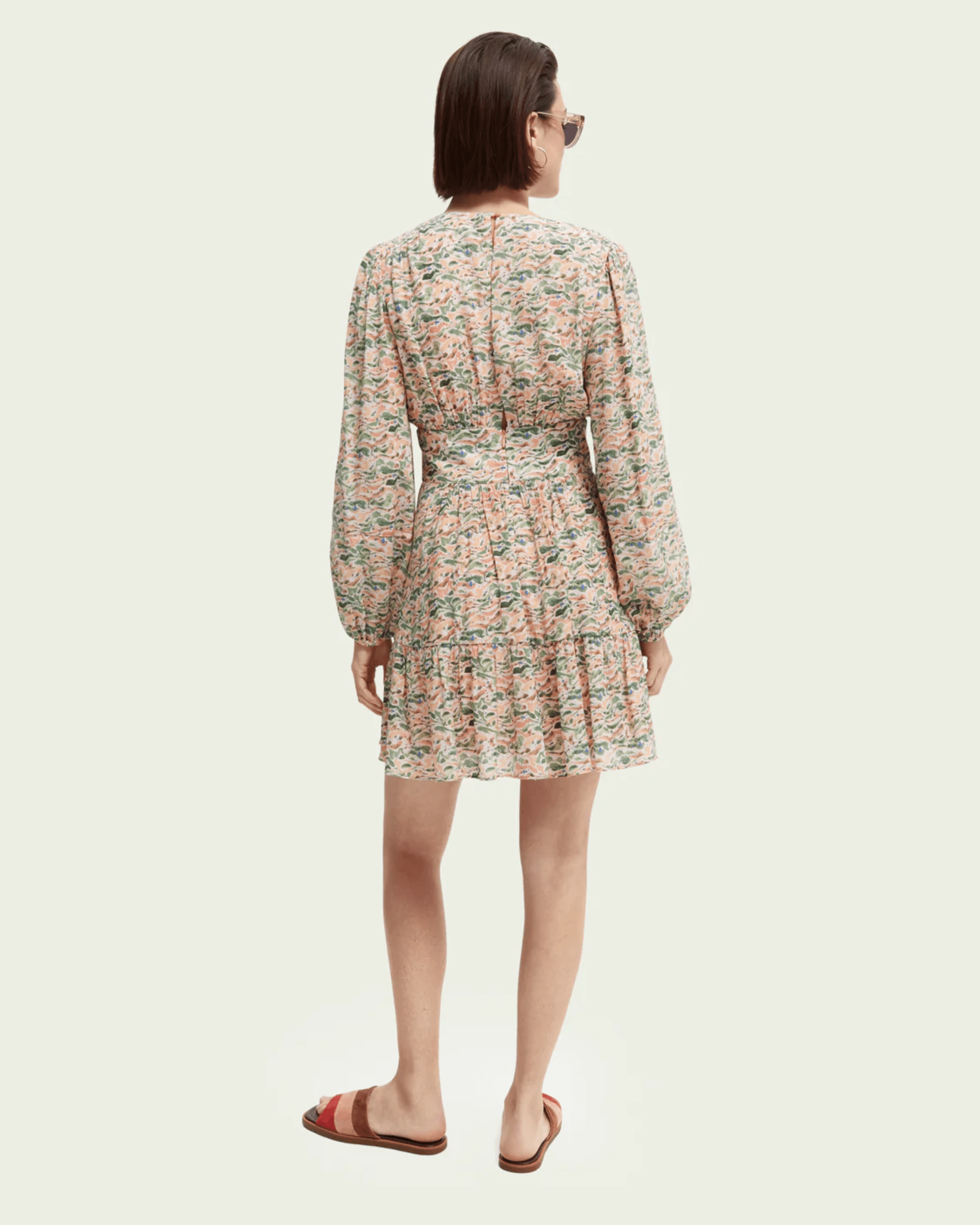 Allover Printed Dress - Endless - UAE Rental and Resale for Women's Fashion