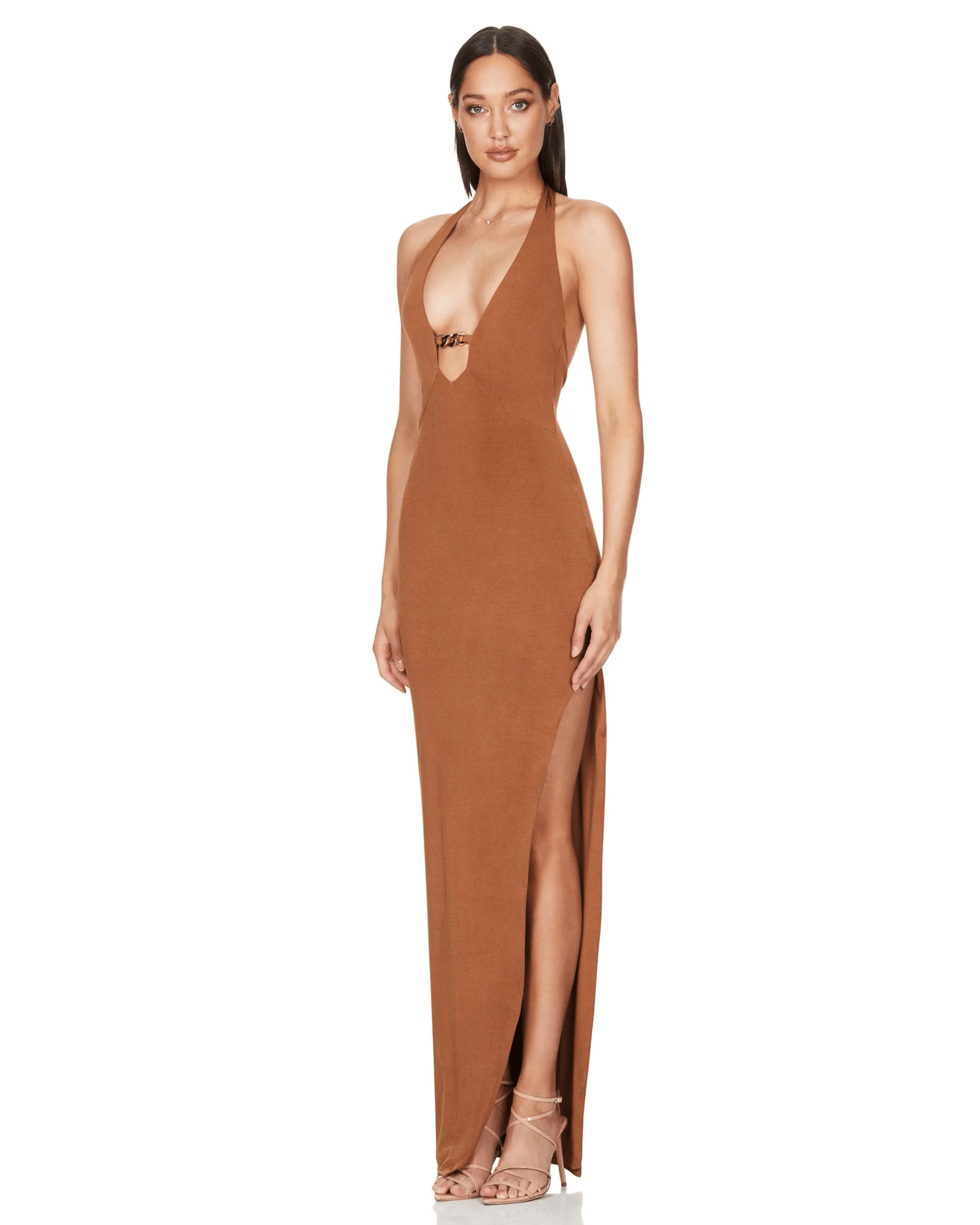 Alyssa Chain Maxi Dress - Endless - UAE Rental and Resale for Women's Fashion