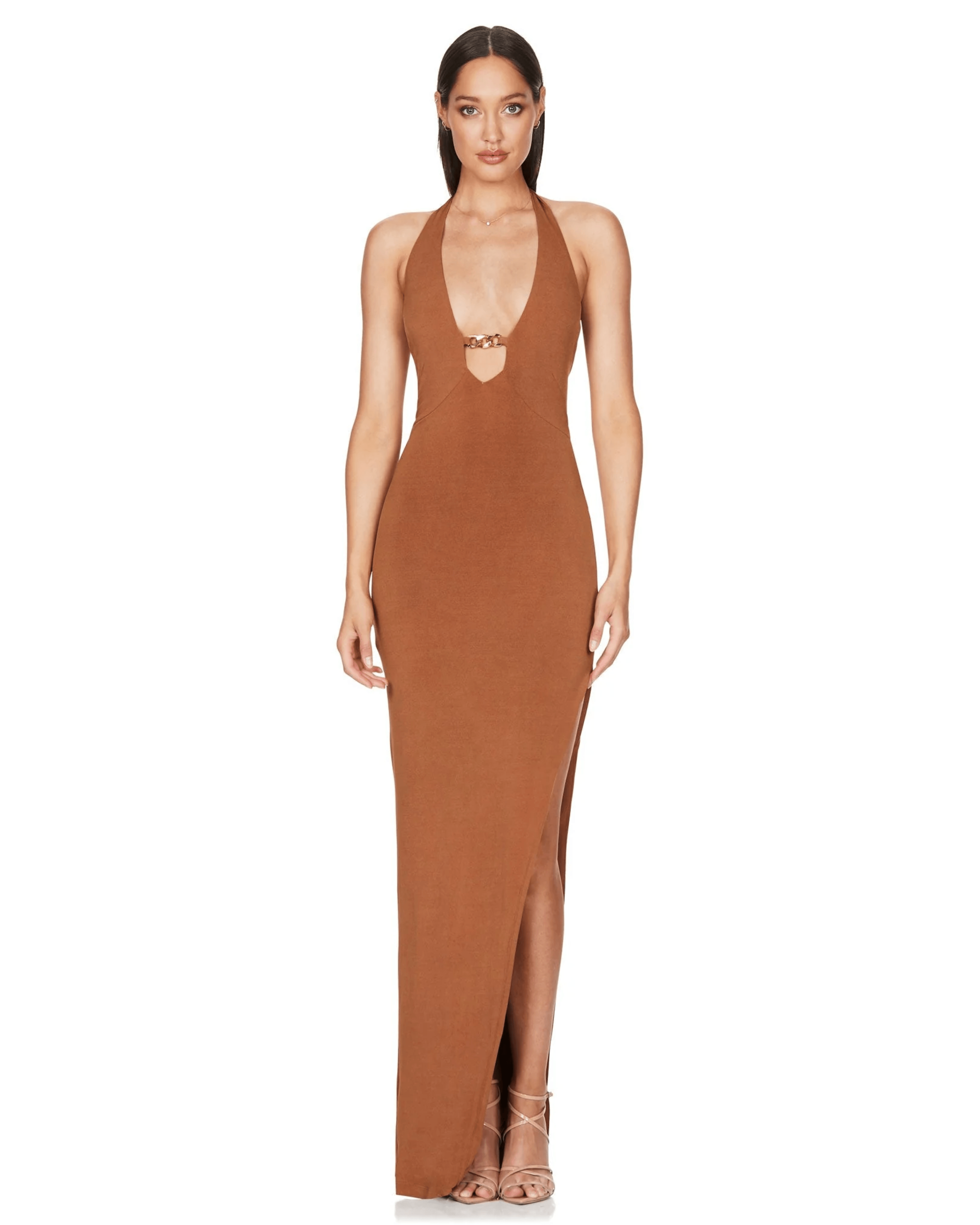 Alyssa Chain Maxi Dress - Endless - UAE Rental and Resale for Women's Fashion