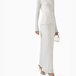 Amara Draped Dress - Endless - UAE Rental and Resale for Women's Fashion