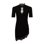 Amaya Lace Cut Out Mini Dress - Endless - UAE Rental and Resale for Women's Fashion