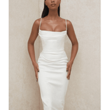 Anja Ivory Satin Corset Dress - Endless - UAE Rental and Resale for Women's Fashion
