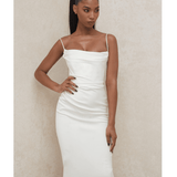 Anja Ivory Satin Corset Dress - Endless - UAE Rental and Resale for Women's Fashion