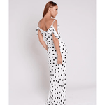 Antonia Polka-Dot Maxi Dress - Endless - UAE Rental and Resale for Women's Fashion