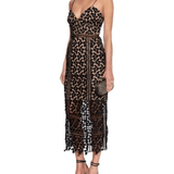 Arabella Lace Midi Dress - Endless - UAE Rental and Resale for Women's Fashion