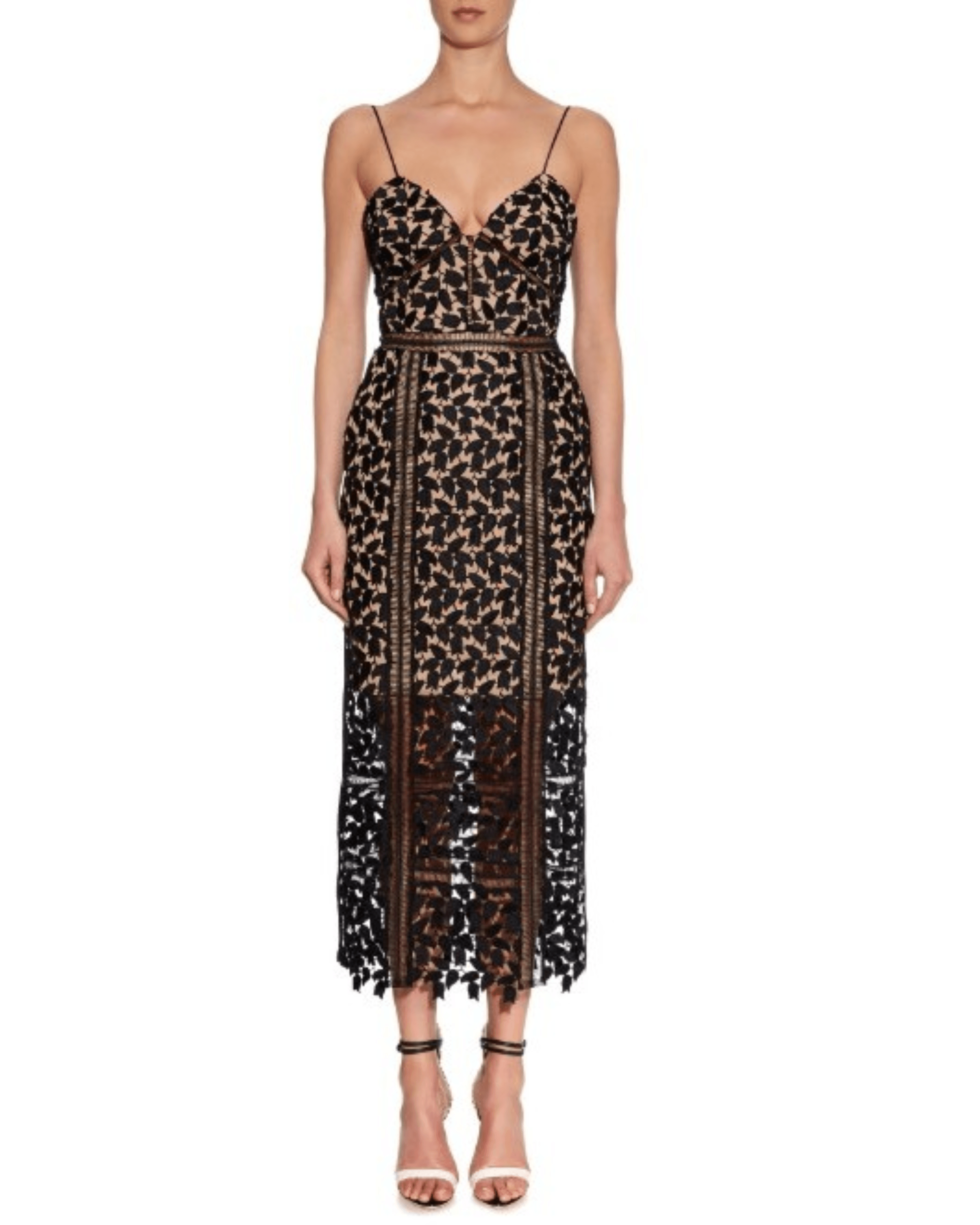 Arabella Lace Midi Dress - Endless - UAE Rental and Resale for Women's Fashion