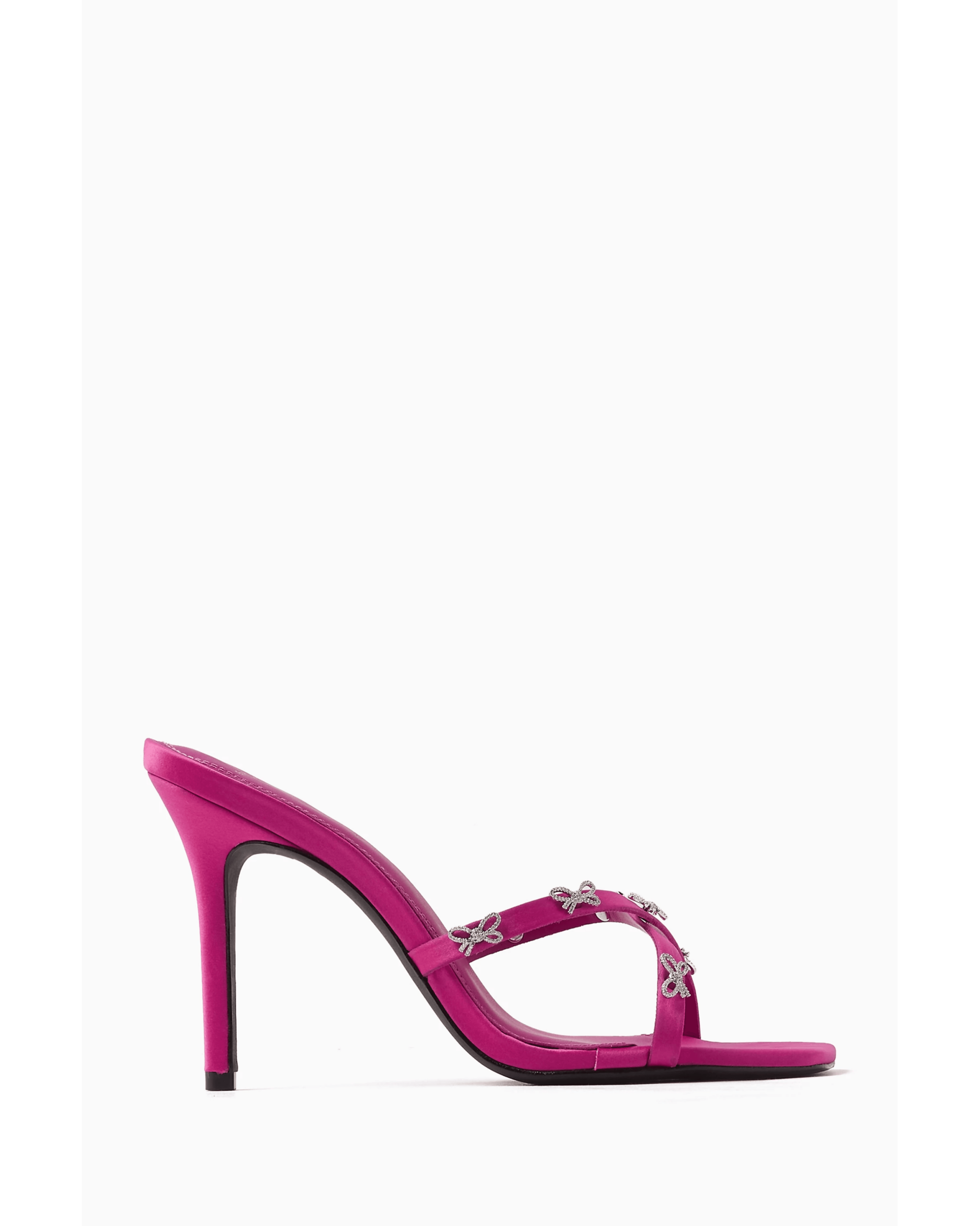 Arielle 95 Bow-embellished Sandals - Endless - UAE Rental and Resale for Women's Fashion