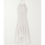 Asymmetric Cotton Halterneck Midi Dress - Endless - UAE Rental and Resale for Women's Fashion