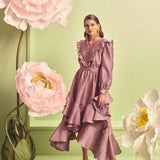 Asymmetrical Midi Dress - Endless - UAE Rental and Resale for Women's Fashion