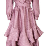 Asymmetrical Midi Dress - Endless - UAE Rental and Resale for Women's Fashion