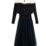 Aurora Pleated Midi Dress - Endless - UAE Rental and Resale for Women's Fashion