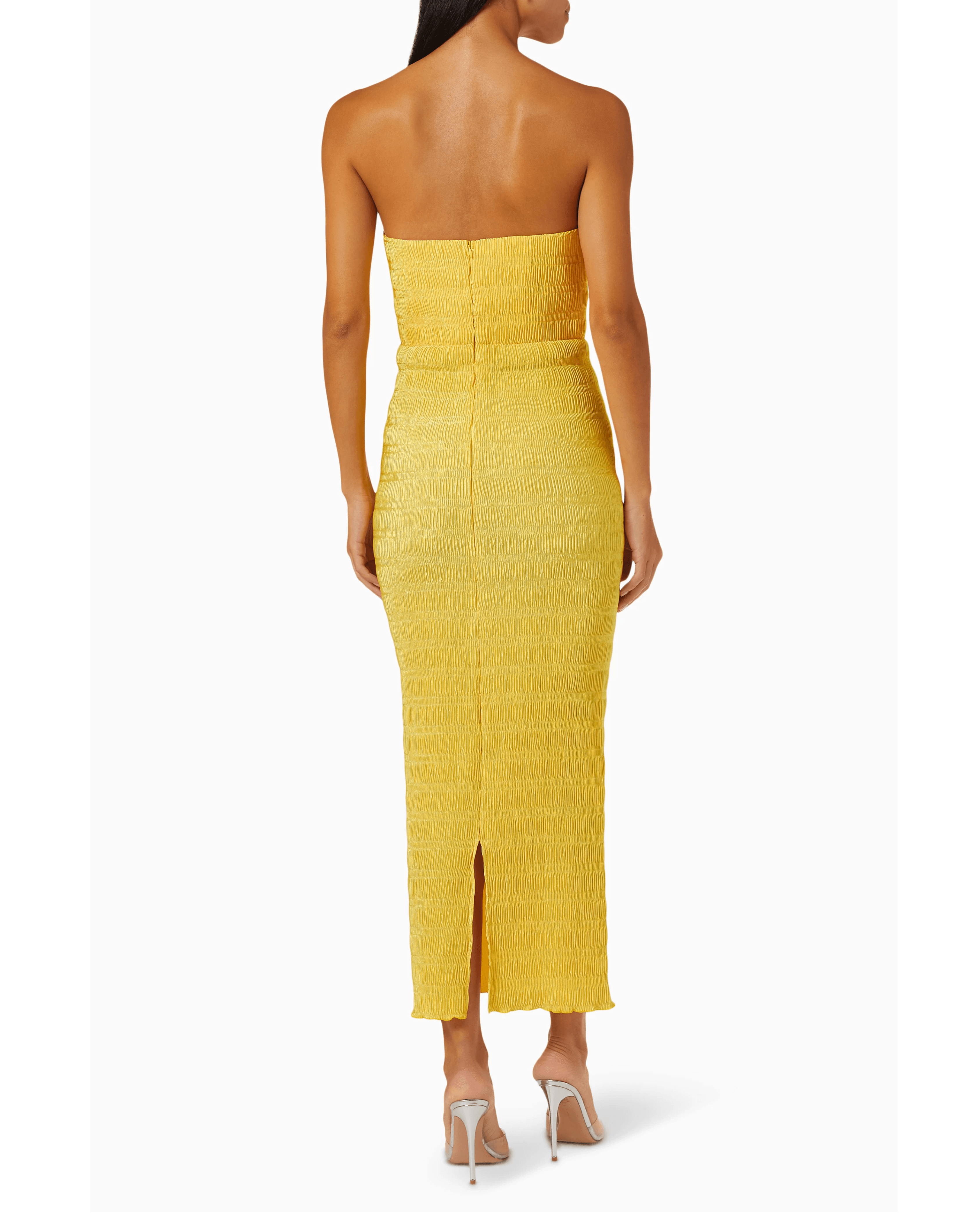 Aurore Strapless Midi Dress - Endless - UAE Rental and Resale for Women's Fashion