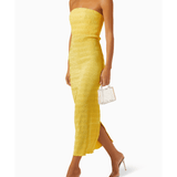 Aurore Strapless Midi Dress - Endless - UAE Rental and Resale for Women's Fashion