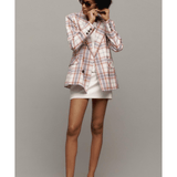Avec Les Filles Plaid Blazer - Endless - UAE Rental and Resale for Women's Fashion