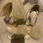 Aveline 100mm Bow-embellished Sandals - Endless - UAE Rental and Resale for Women's Fashion