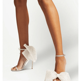 Aveline 100mm Bow-embellished Sandals - Endless - UAE Rental and Resale for Women's Fashion