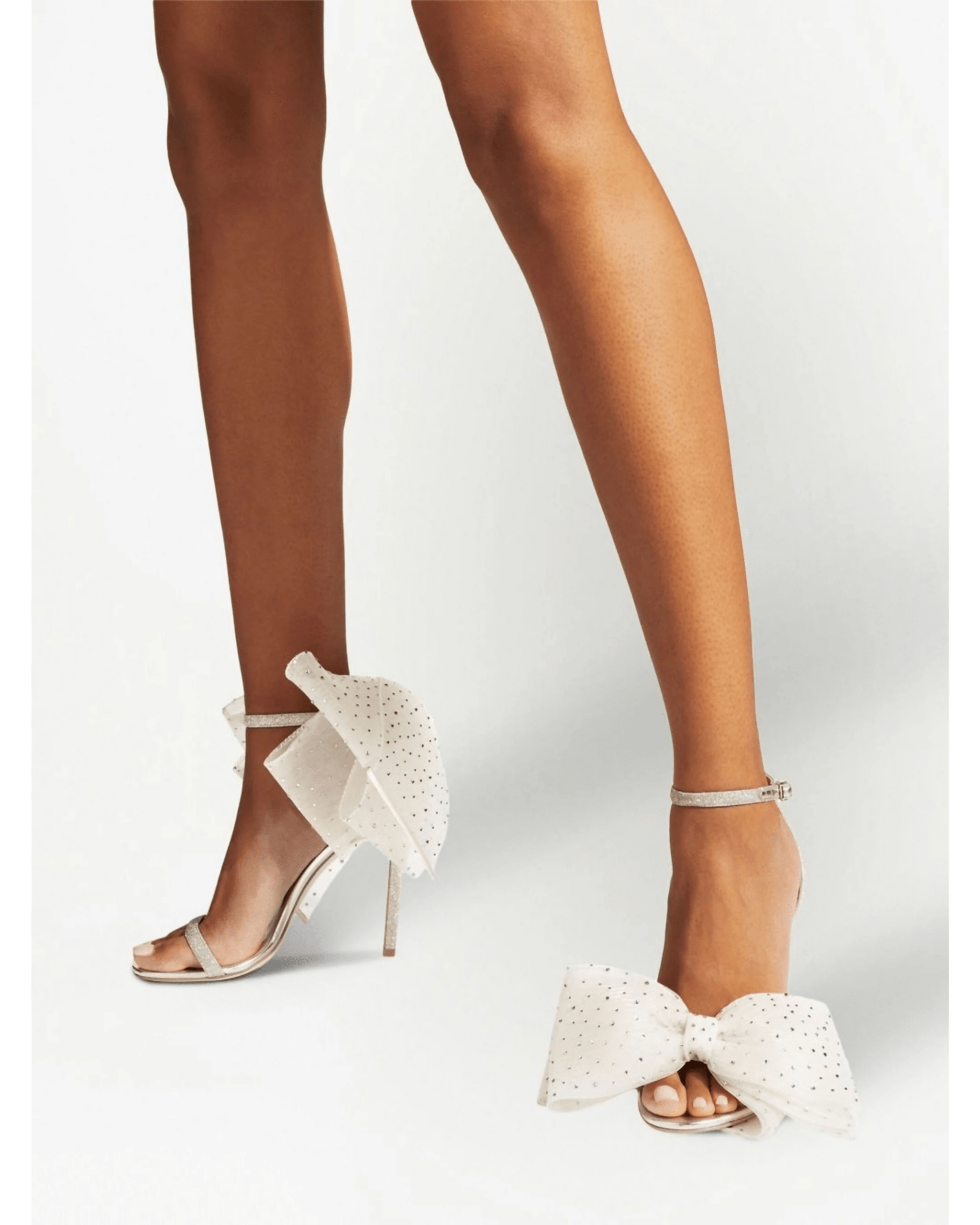Aveline 100mm Bow-embellished Sandals - Endless - UAE Rental and Resale for Women's Fashion