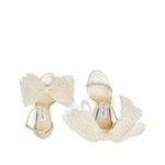 Aveline 100mm Bow-embellished Sandals - Endless - UAE Rental and Resale for Women's Fashion
