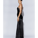 Avery Satin Maxi Halter Dress - Endless - UAE Rental and Resale for Women's Fashion