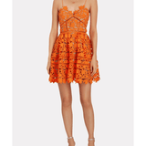 Azalea Orange Lace Dress - Endless - UAE Rental and Resale for Women's Fashion