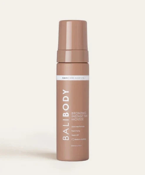Bali Body Bronzing Instant Tanning Mousse in aerosol bottle — Powder Beauty | Endless UAE